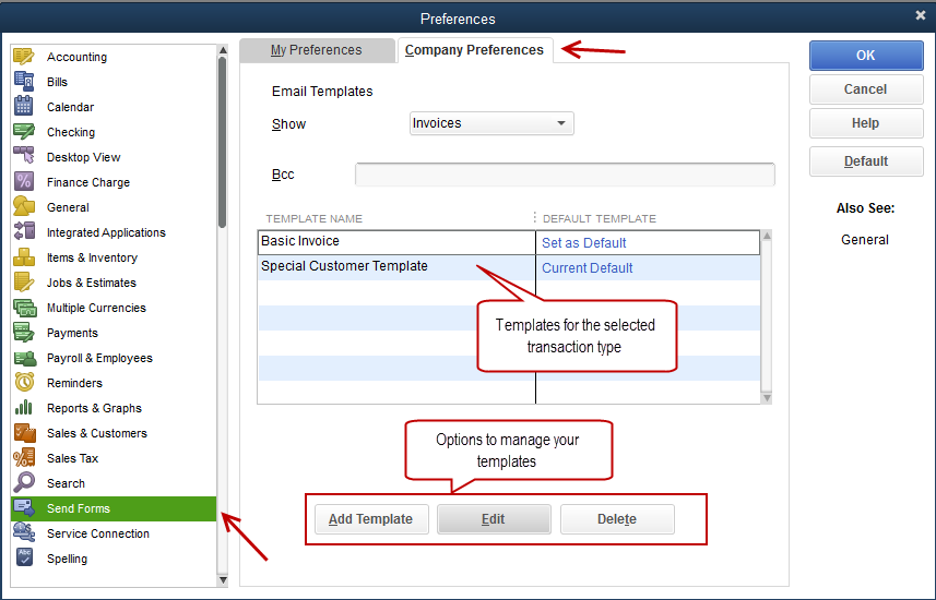 QuickBooks is not able to process email to outlook