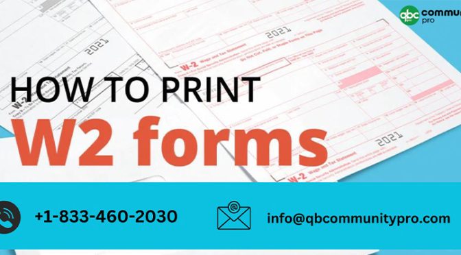 Reprint W2 Forms in QuickBooks Desktop: A Step-by-Step Guide
