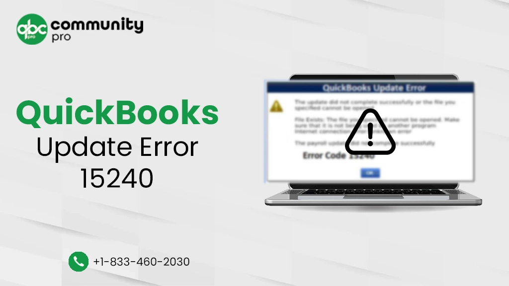 QuickBooks Update Error 15240
