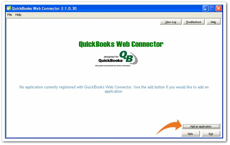 QuickBooks Web Connector