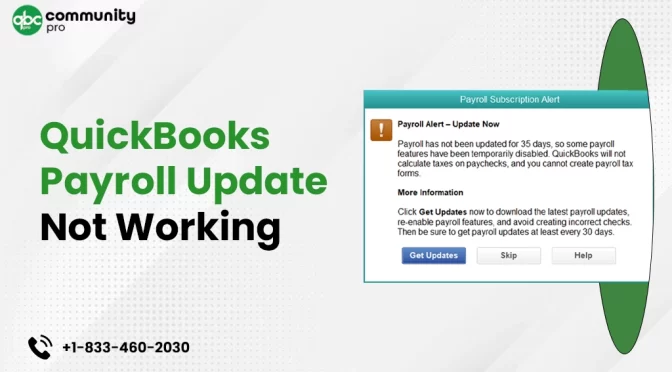 QuickBooks Payroll Update Not Working? Apply These Simple Tips To Fix It