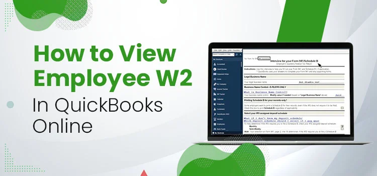 How to View Employee W2 In QuickBooks Online 