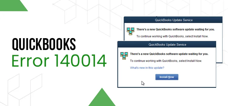 quickbooks error 140014