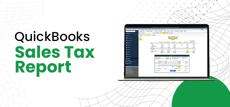 QuickBooks Sales Tax Report