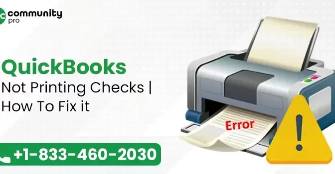 QuickBooks Not Printing Checks Properly? Here’s What You Must Do