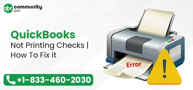 QuickBooks Not Printing Checks