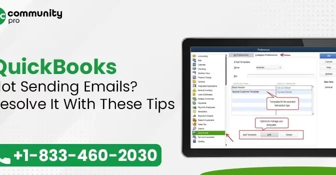 What To Do When QuickBooks Not Sending Emails