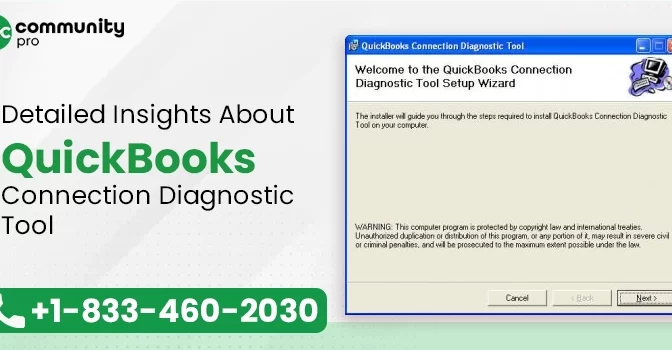 Detailed Insights About QuickBooks Connection Diagnostic Tool
