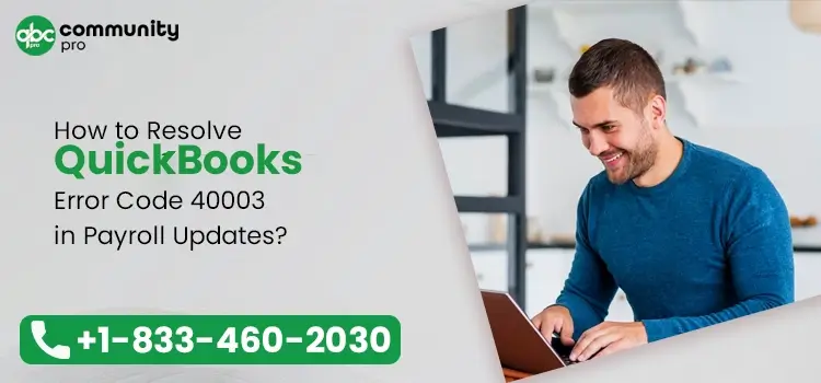 QuickBooks Error Code 40003