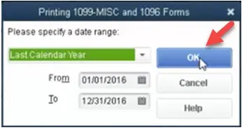 Printing 1099-MISC and 1096 Forms